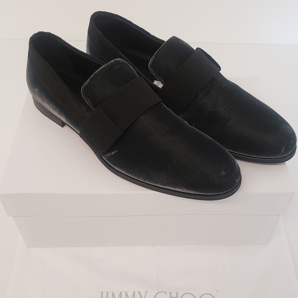 Jimmy Choo Men's John Velvet Slip-On (US10 EU43)